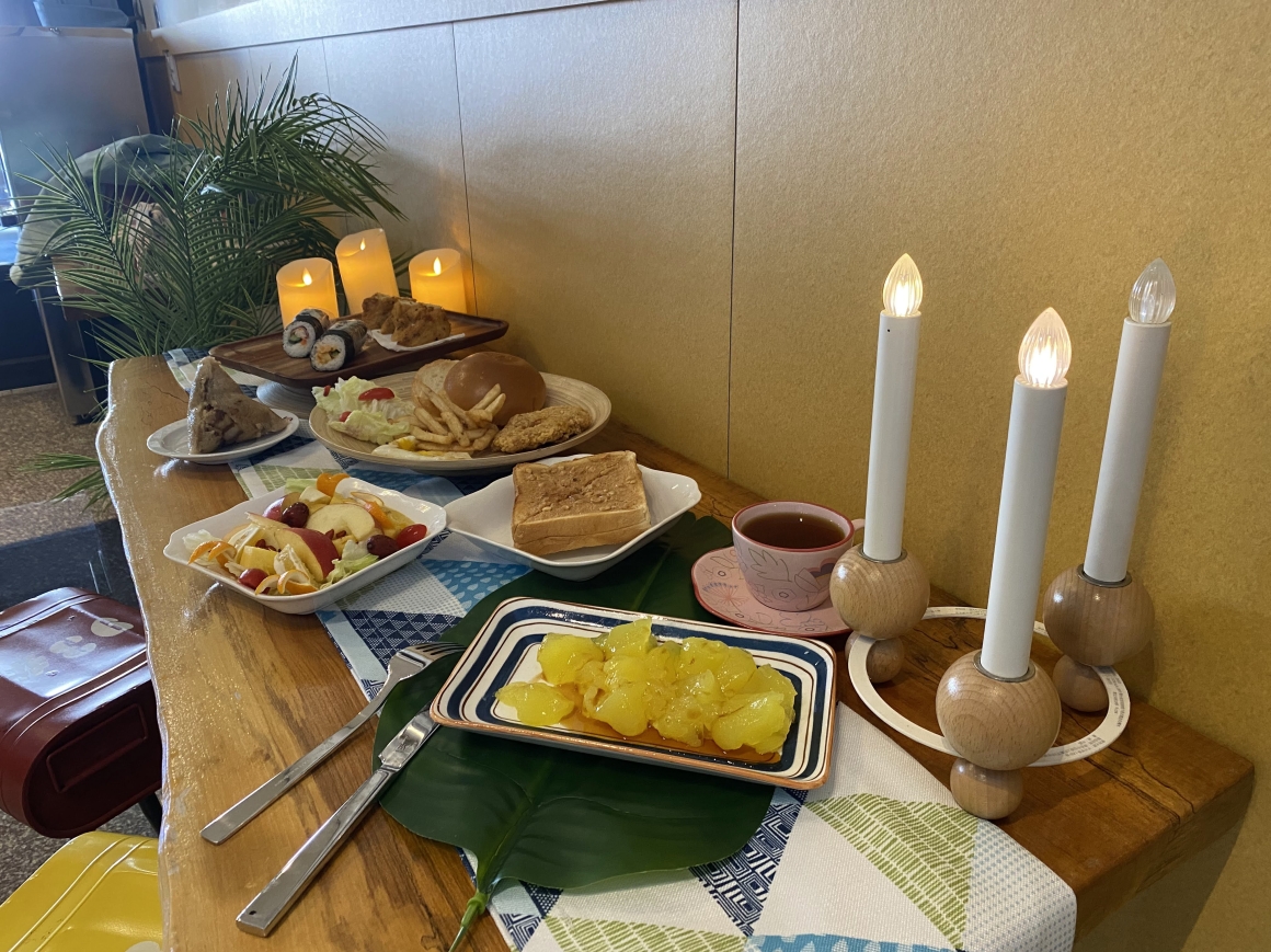 小琉球民宿特色早餐-雲朵家套餐